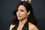 A close-up of Julia Louis-Dreyfus.