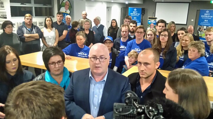 Liberal MP Brett Whiteley concedes defeat in Braddon July 2, 2016