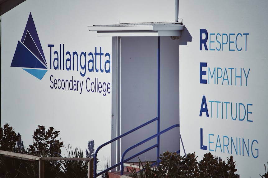 Tallangatta High School building.