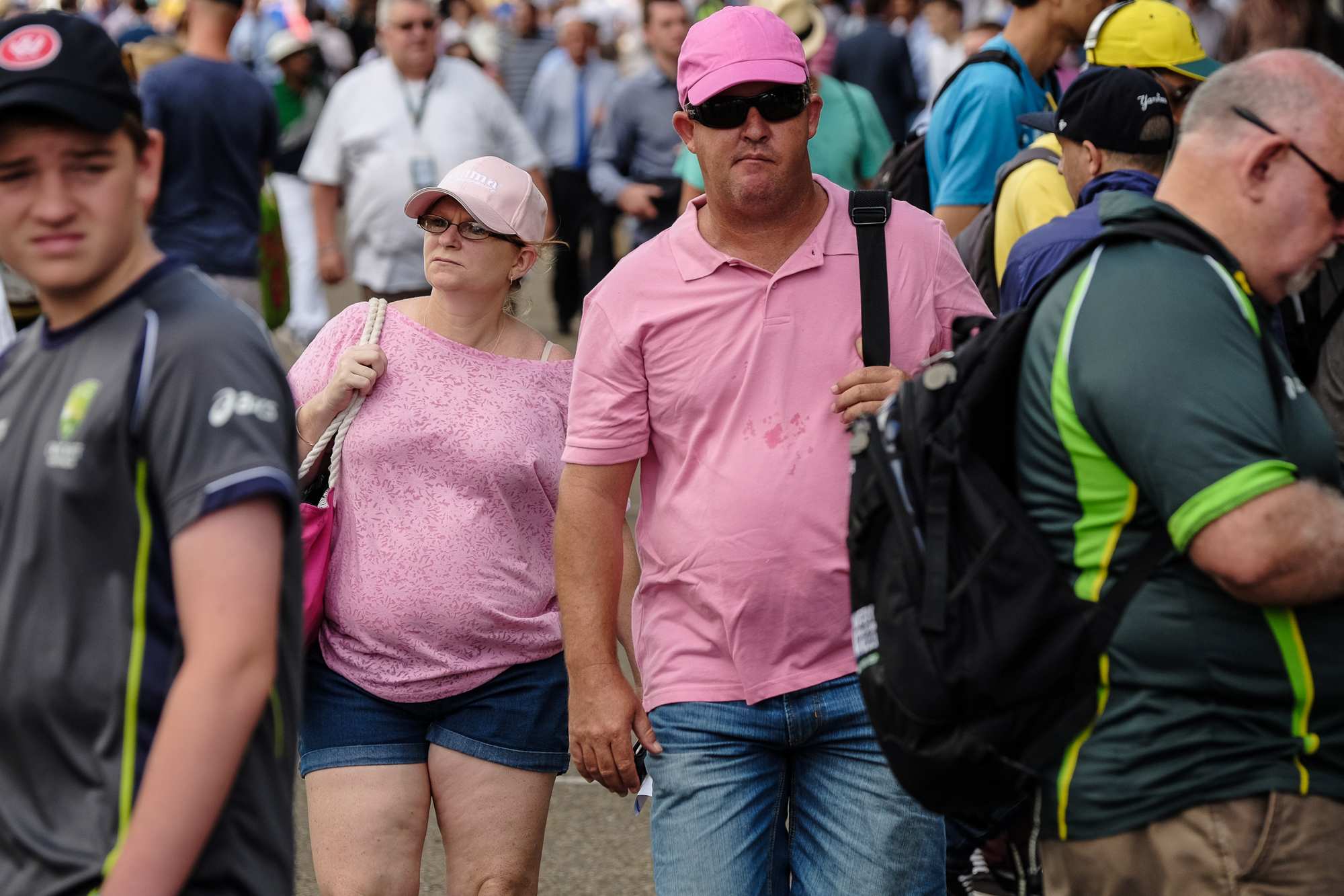 Crowds flock to the SCG for the first international Test since Phillip ...