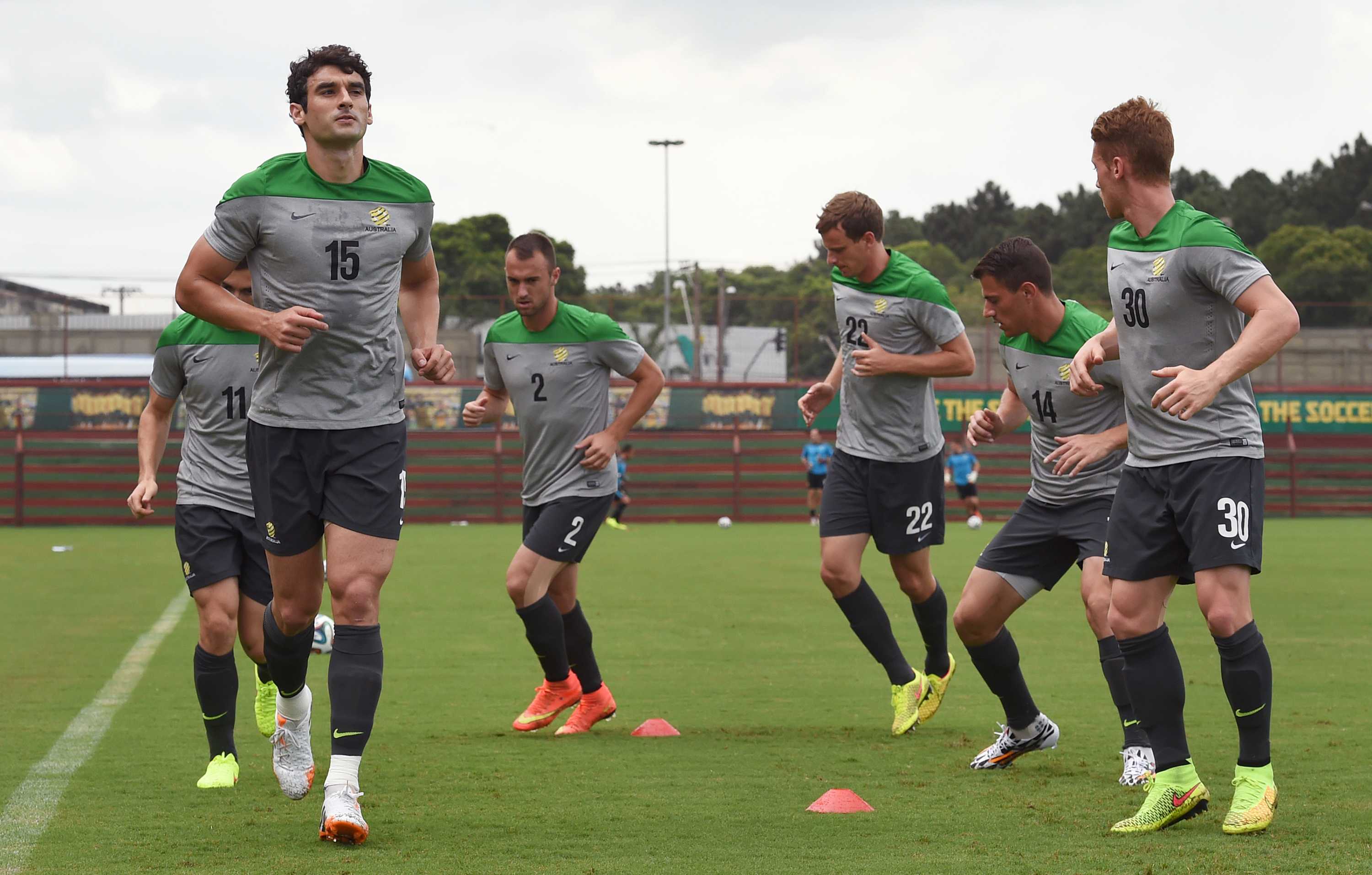 socceroos warm up shirt