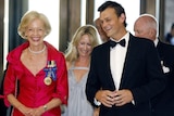 LtoR Governor-General Ms Quentin Bryce AC and Adam Gilchrist enjoy a laugh