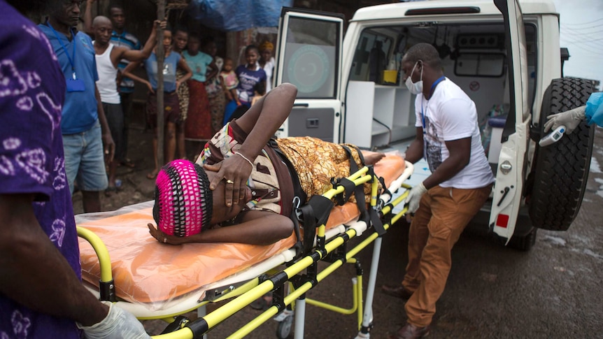 Suspected Ebola patient in Sierra Leone