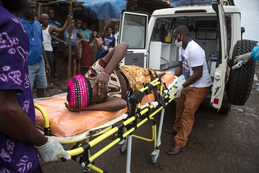 Suspected Ebola patient in Sierra Leone