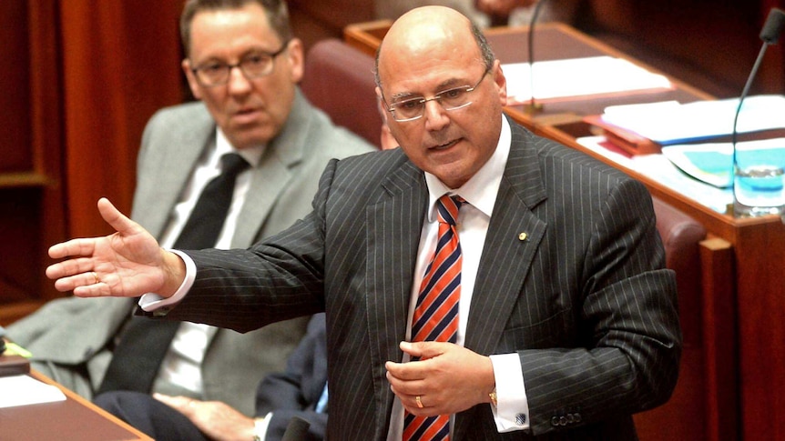 What changed that made Arthur Sinodinos have to stand aside?