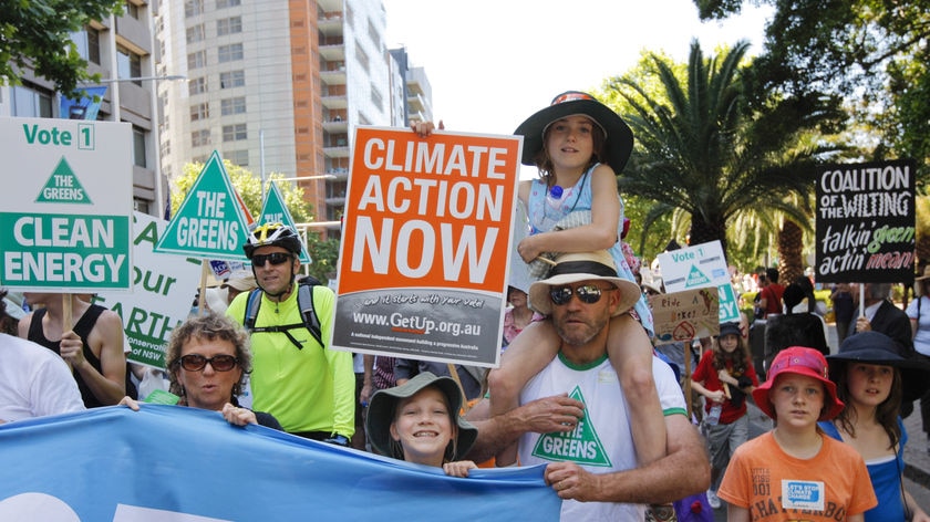 Walk Against Warming march