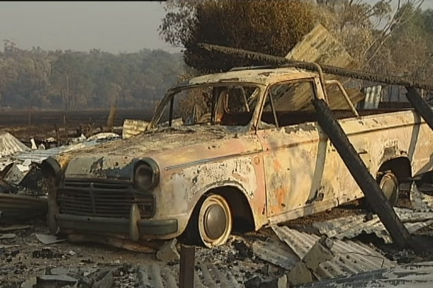 The aftermath of the Gippsland fires