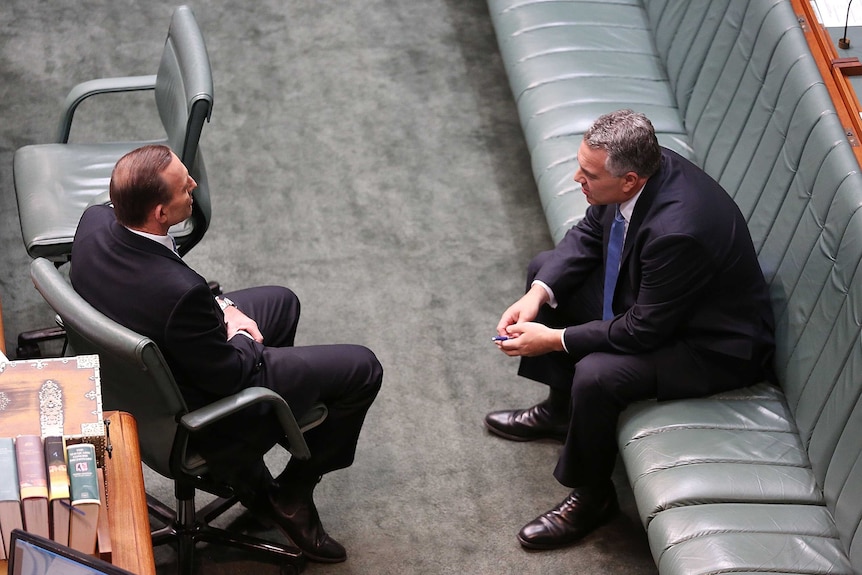 Tony Abbott and Joe Hockey, House of Representatives
