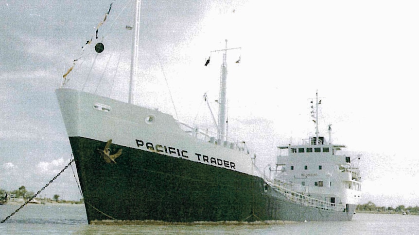 A large tanker