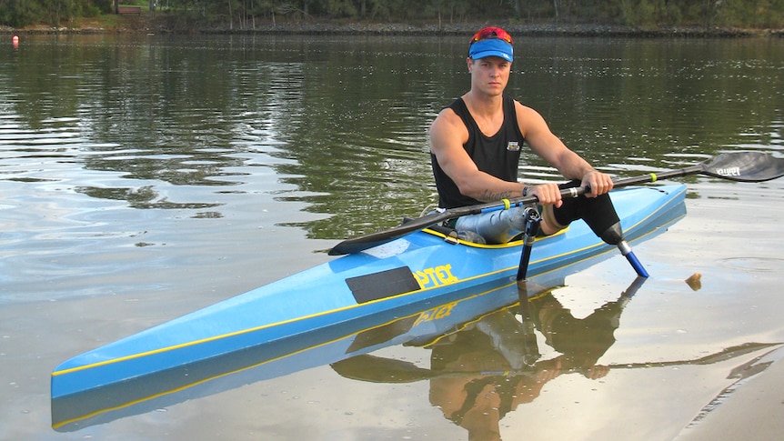 Invictus Games kayaker Curtis McGrath