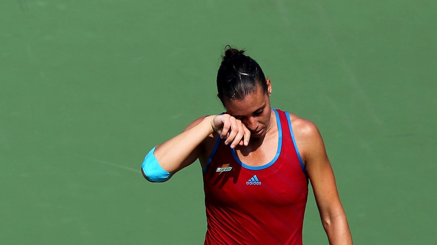 An injured back is derailing Flavia Pennetta's Australian open preparation