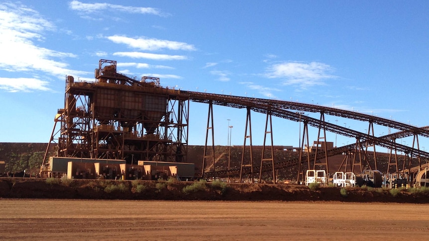 Christmas Creek crushing plant