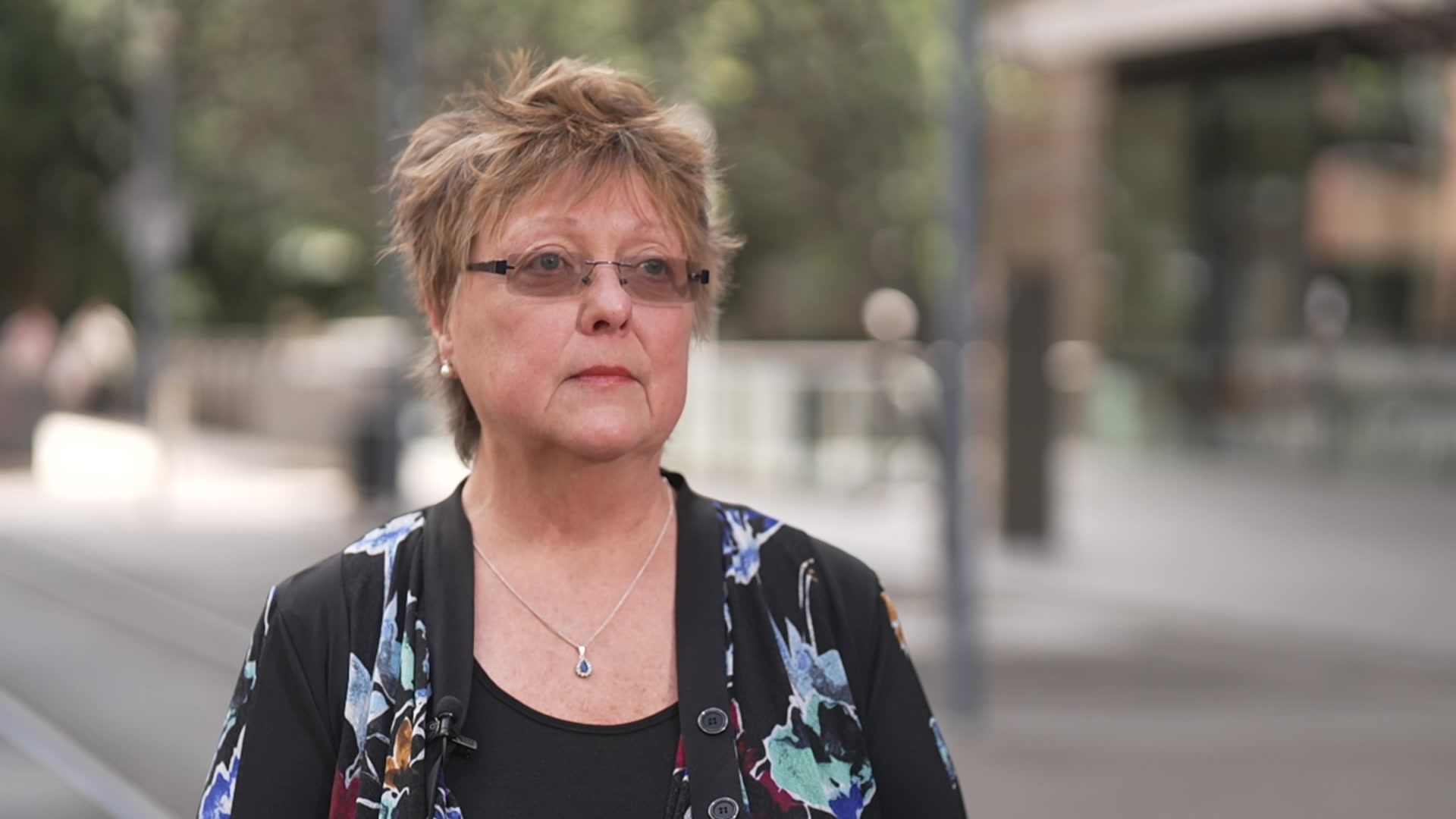 Owners Corporation Network executive director Karen Stiles looking straight-faced