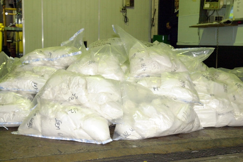 A massive haul of cocaine