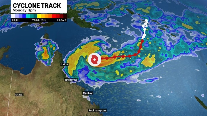 Cyclone Jasper Tracking Towards North Queensland Coast Abc News