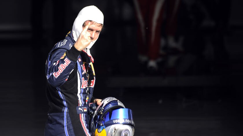 Vettel takes pole in Bahrain