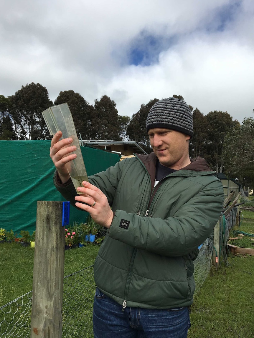 Hamilton consultant Brad Henderson is hoping to create a nation-wide network of rain catchers.