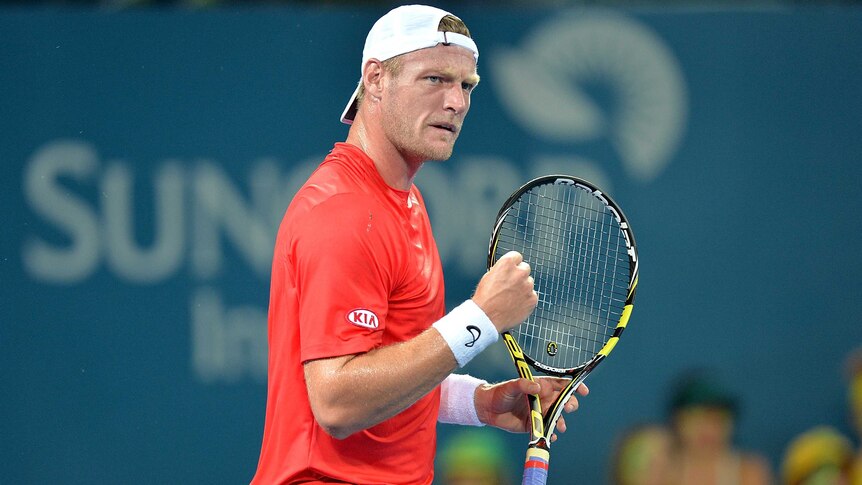 Sam Groth at the Brisbane International