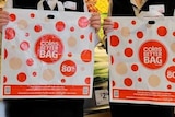 Coles reusable plastic bags