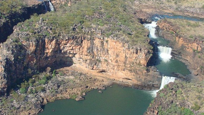 Mitchell Falls in Western Australia's Kimberley region.