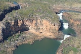 Mitchell Falls in Western Australia's Kimberley region.