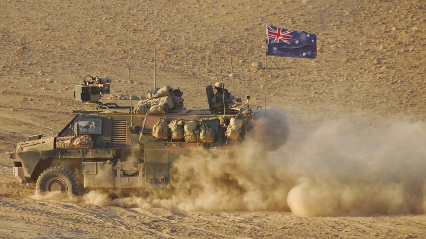 Bushmaster infantry mobility vehicle (Defence Department: Corporal Hamish Paterson)