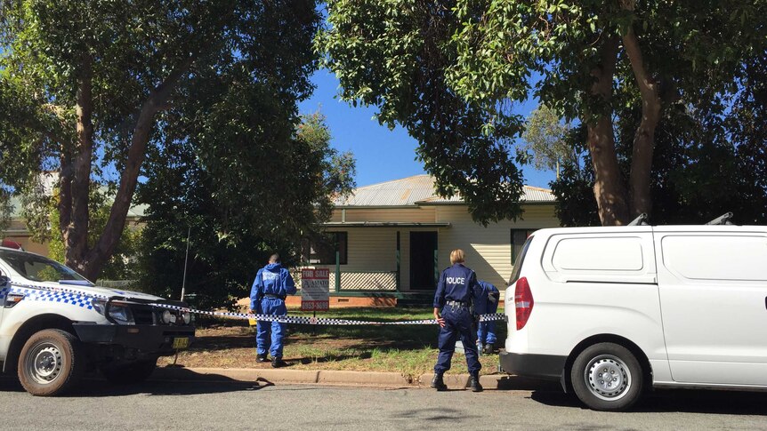 House on Maiden Avenue in Leeton where Vincent Stanford was arrested for the murder of Stephanie Scott