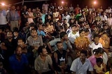 Enlisted notorious people smuggler: Some of the Lankans aboard the boat in Western Java