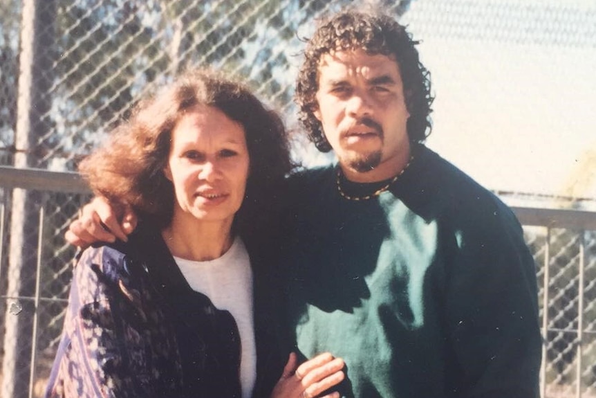 Marlon McDonald and his mother Loretta, who is desperate to find his body.