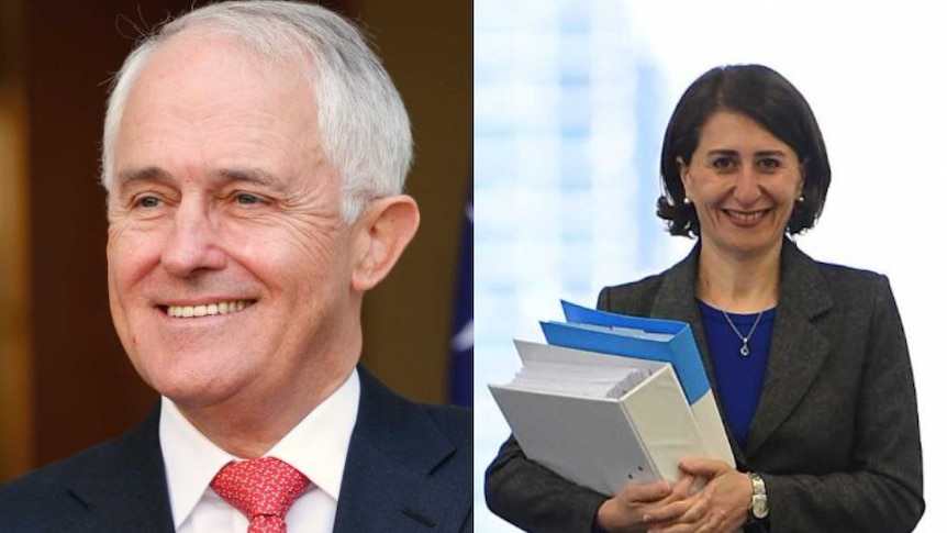 Malcolm Turnbull and Gladys Berejiklian