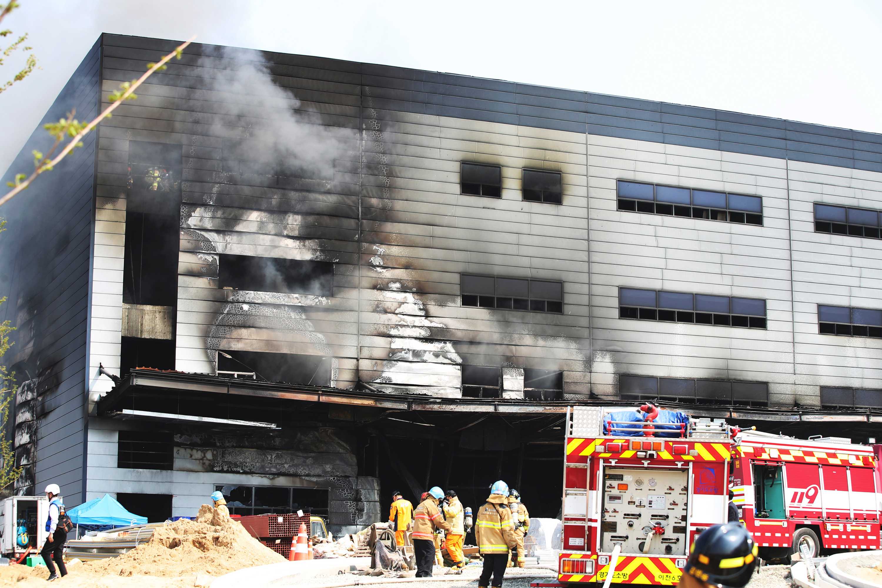 Fire at South Korean construction site leaves 38 dead, one still ...