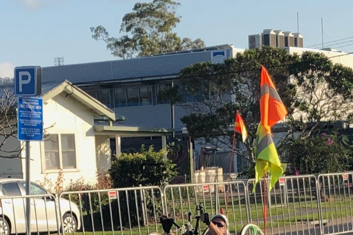 Robert Piper competing in a handcycling race.