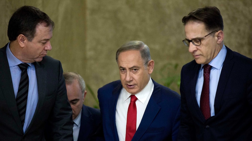 Israel's prime minister and several members of his government