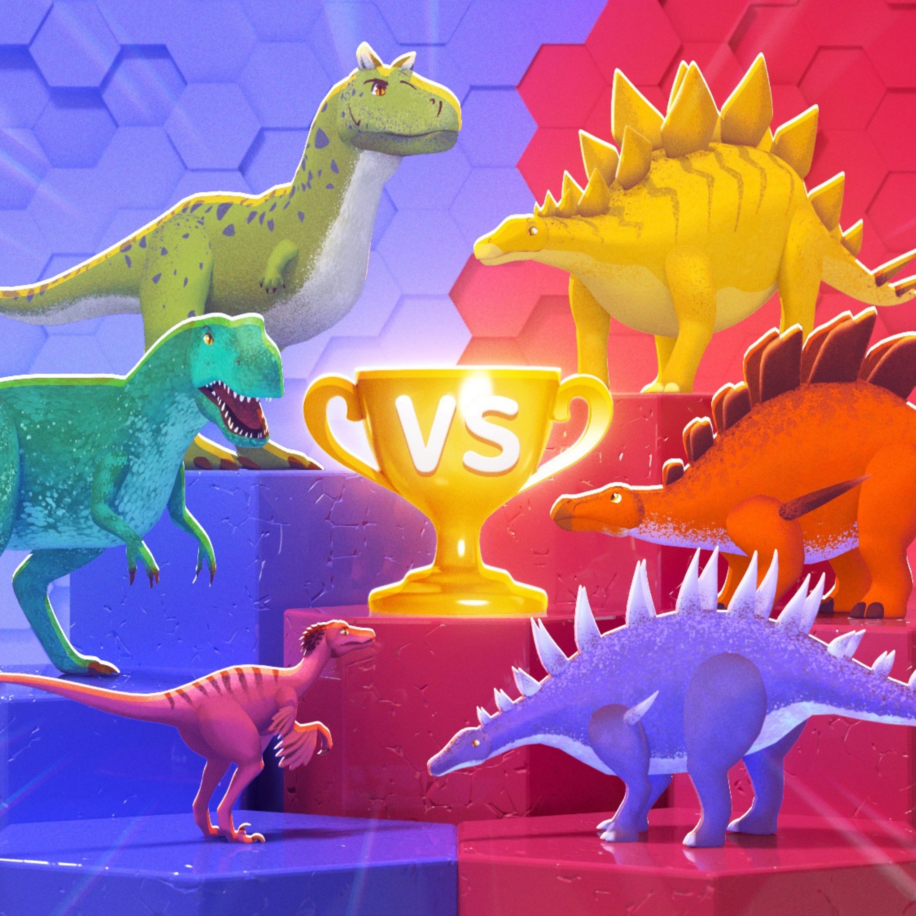 Team Theropod v Team Stegosauria episode artwork