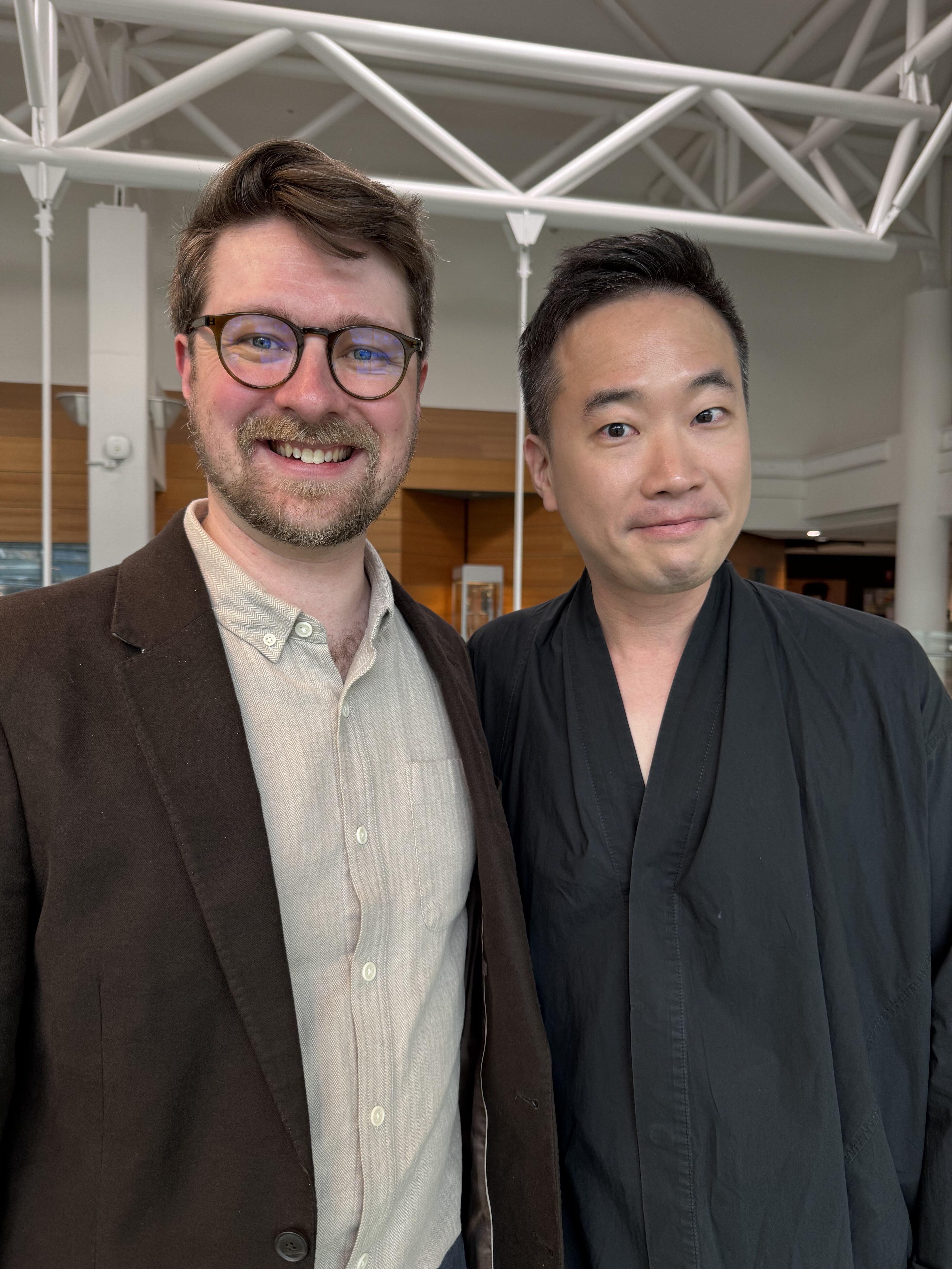 Dan Golding with Jung Jar-il at ABC Southbank