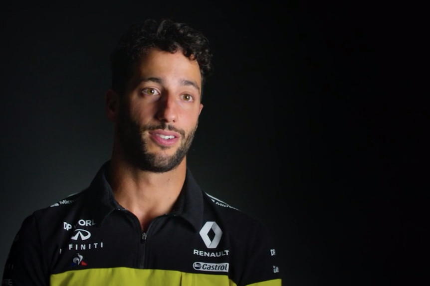 Renault F1 driver Daniel Ricciardo