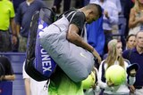 Nick Kyrgios leaves the US Open