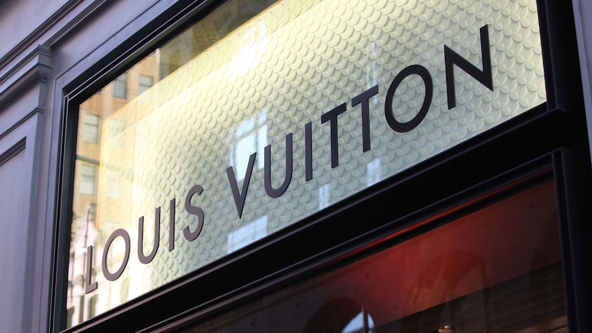 The Louis Vuitton store in Sydney's CBD.
