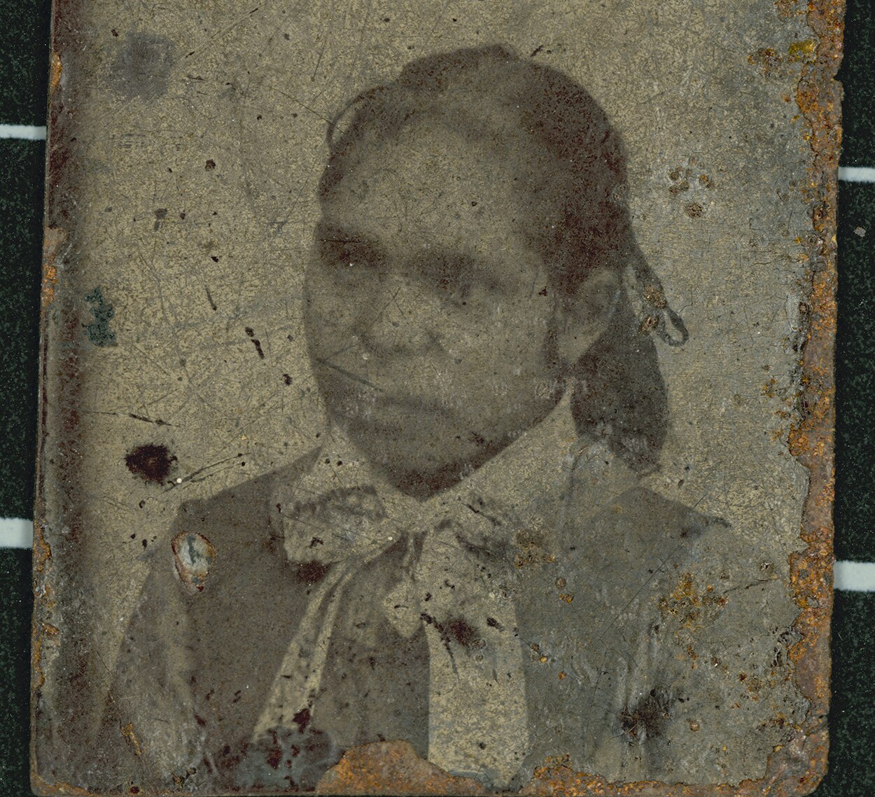 Mystery surrounds the discovery of a 19th century tintype portrait of a ...