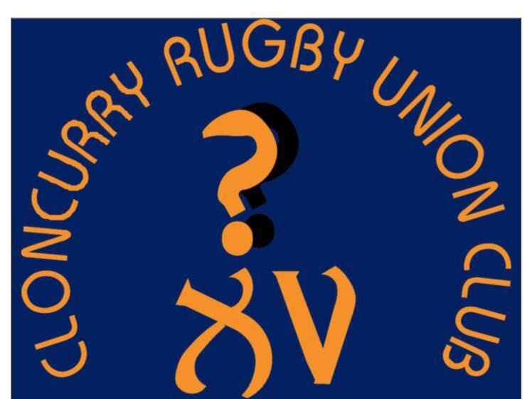 Cloncurry Question Marks logo, question mark with two roman numerals spelling out fifteen