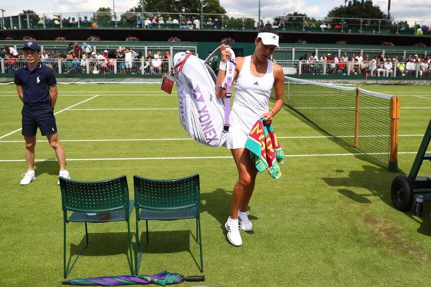 Ana Ivanovic is knocked out of Wimbledon