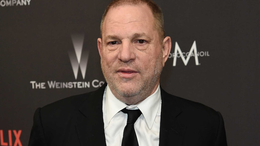 Harvey Weinstein attends a 2017 Golden Globes afterparty.