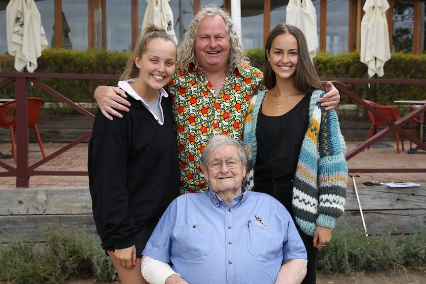 Ruby Osborn, Chester Osborn, d'Arry Osborn and Alicia Osborn