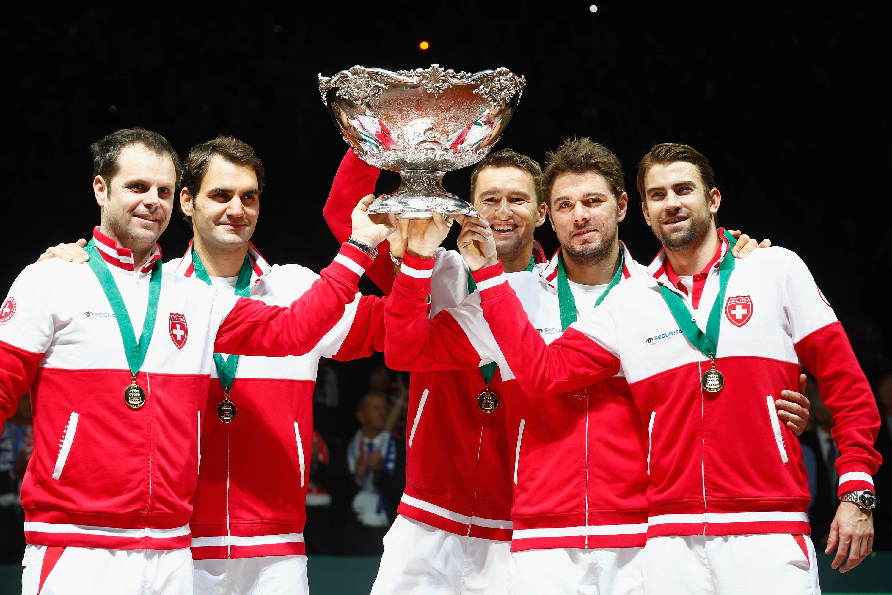 Roger Federer Claims First Davis Cup For Switzerland After Crushing ...