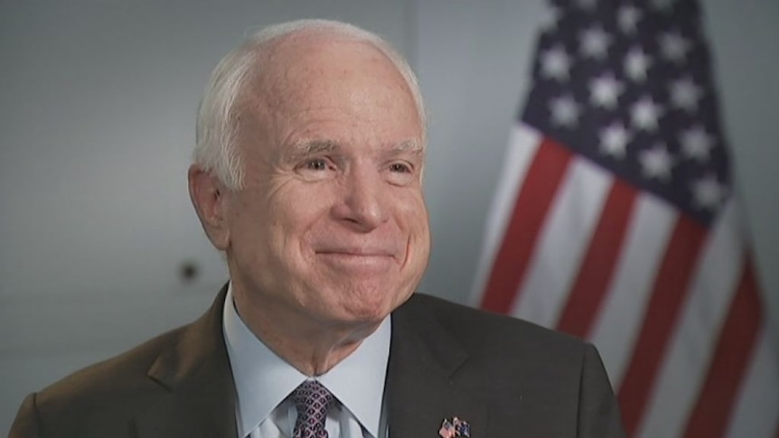 John McCain says Donald Trump does make him 'nervous from time to time'.