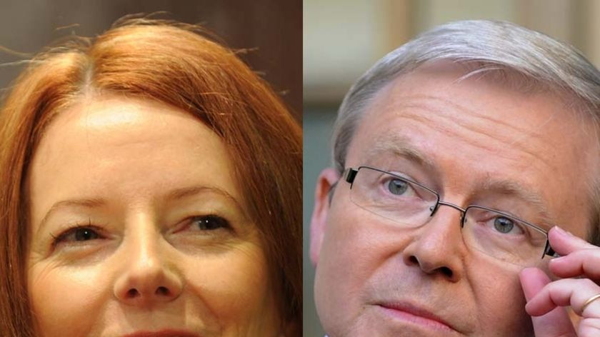 Julia Gillard and Kevin Rudd