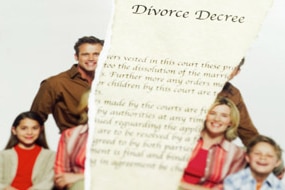 File photo: Divorced parents (Getty Creative Images)