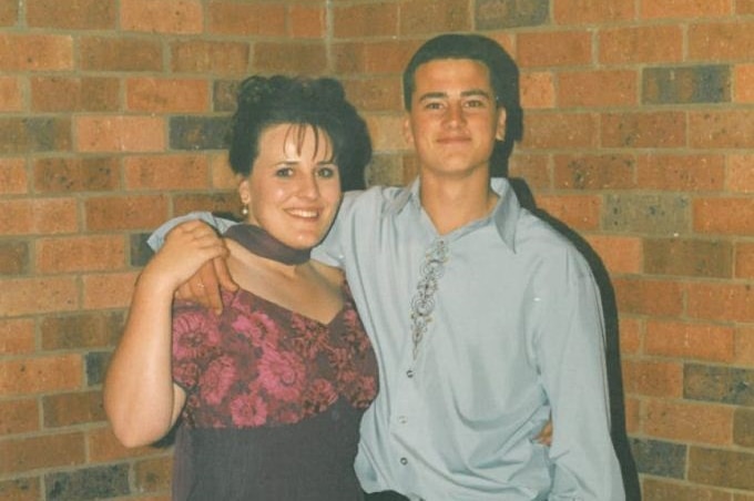 Marc Mietus with his sister Prue Mietus - date unknown