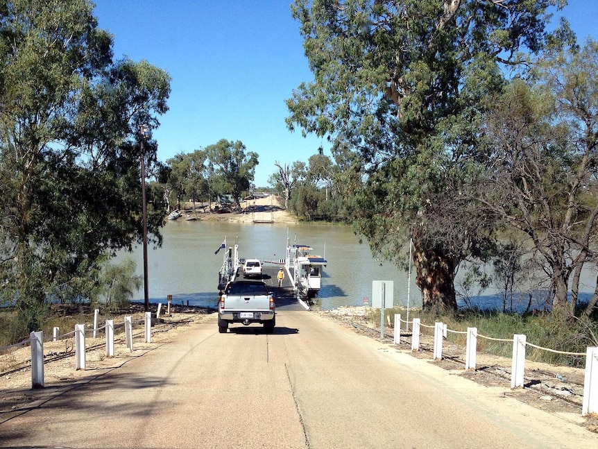 ferry on the Murray