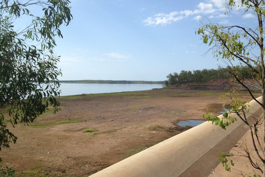 Half Empty Darwin River Dam